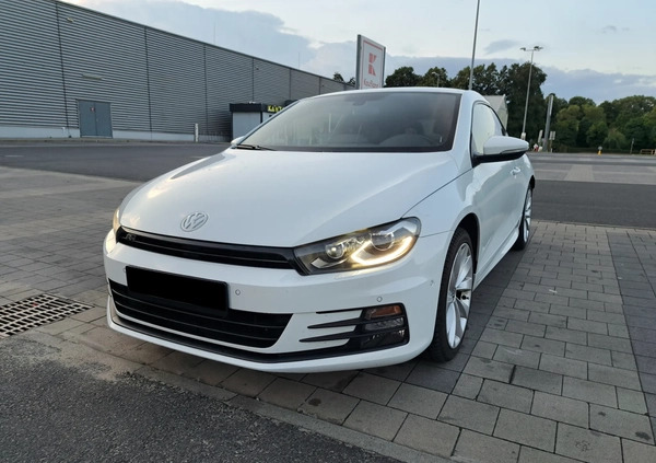 Volkswagen Scirocco cena 80999 przebieg: 112000, rok produkcji 2017 z Gryfice małe 667